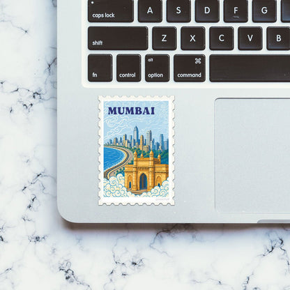 Mumbai Stamp Sticker