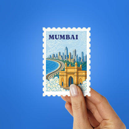 Mumbai Stamp Sticker