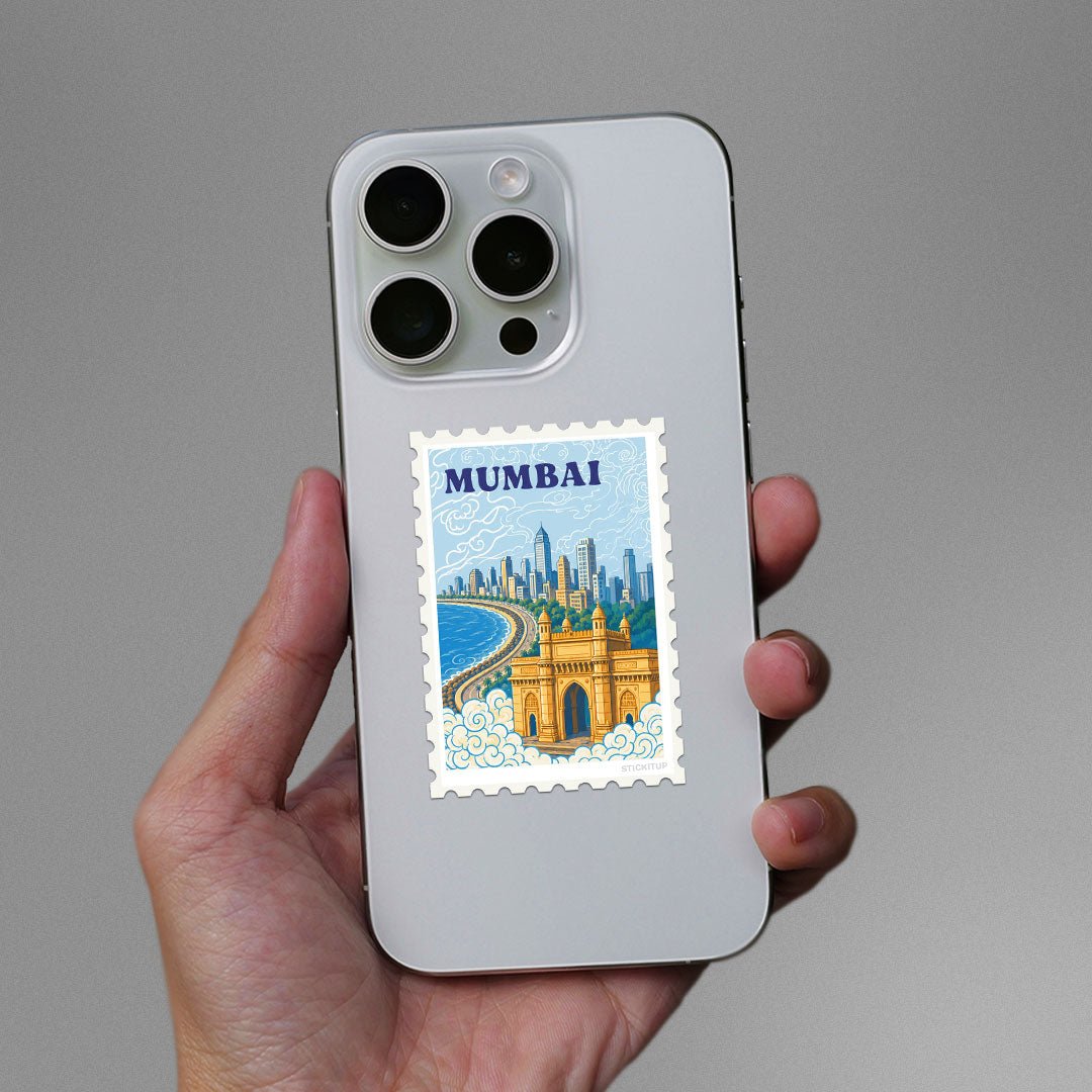 Mumbai Stamp Sticker