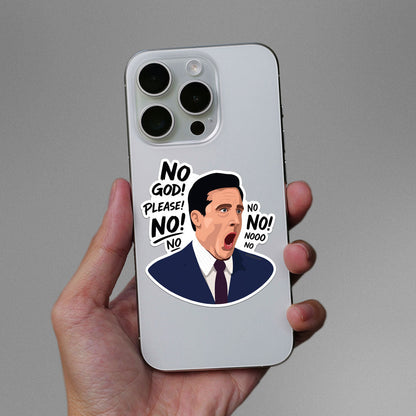 No God Please No Sticker