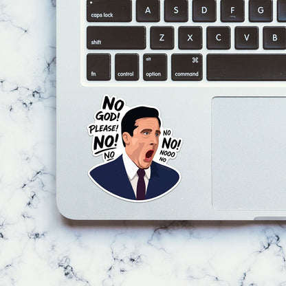 No God Please No Sticker