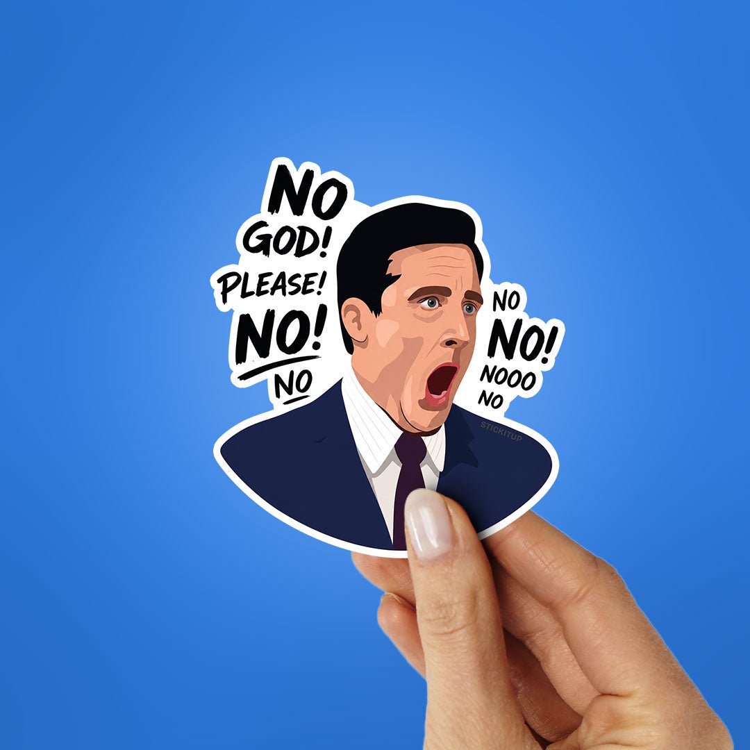No God Please No Sticker
