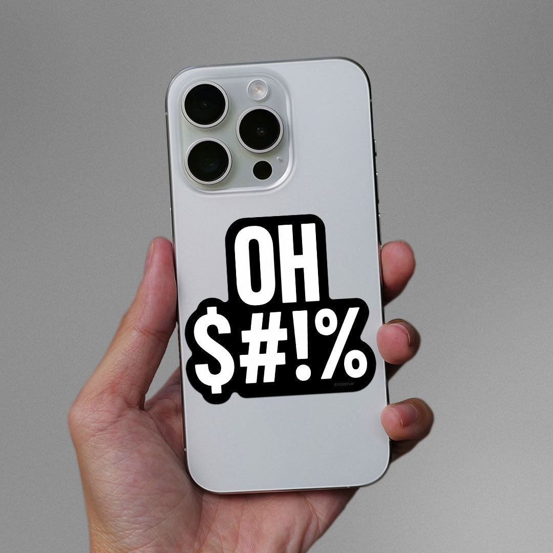 Oh No Sticker