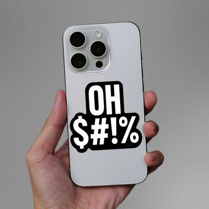Oh No Sticker