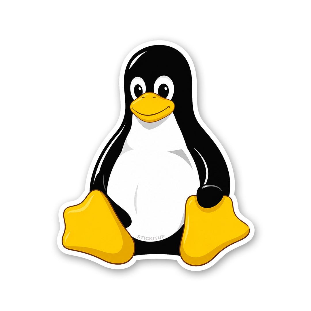 Open Source Penguin Sticker