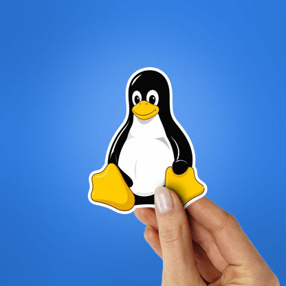 Open Source Penguin Sticker