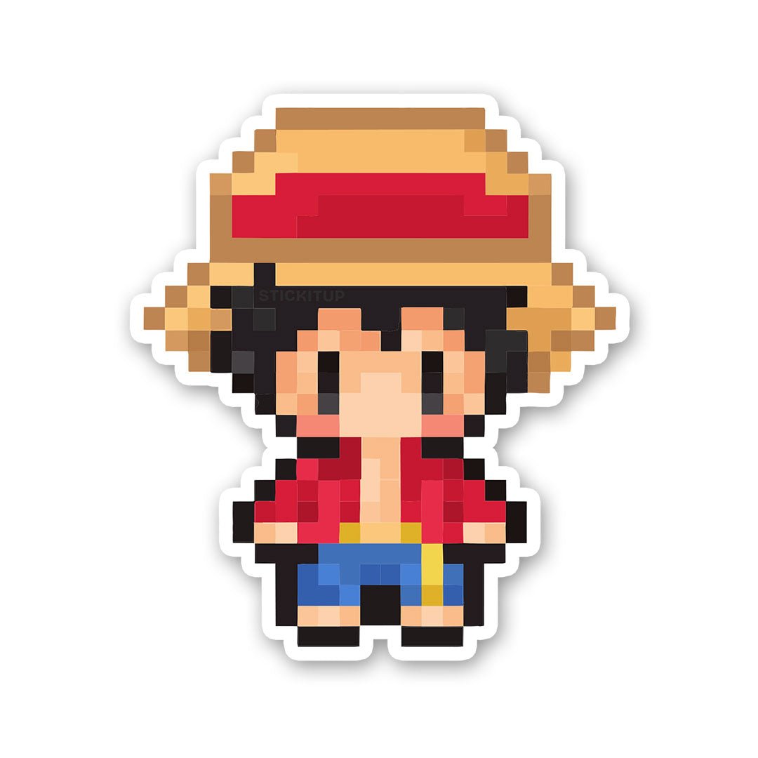 Pixel Art Character Sticker