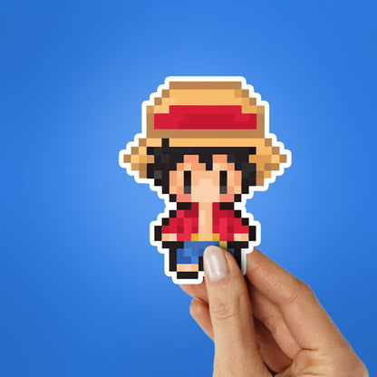 Pixel Art Character Sticker