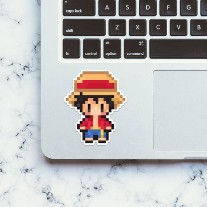 Pixel Art Character Sticker