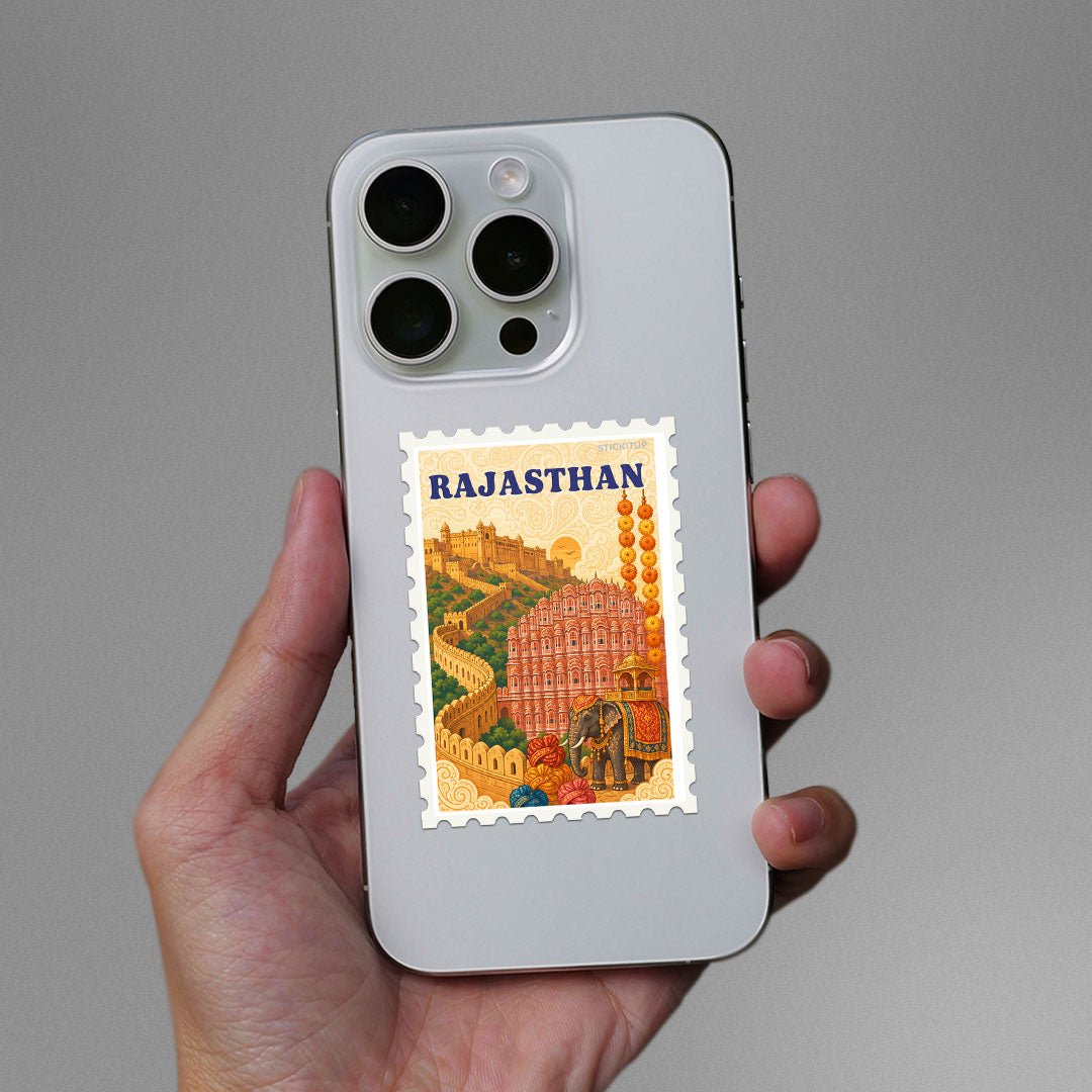 Rajasthan Stamp Sticker