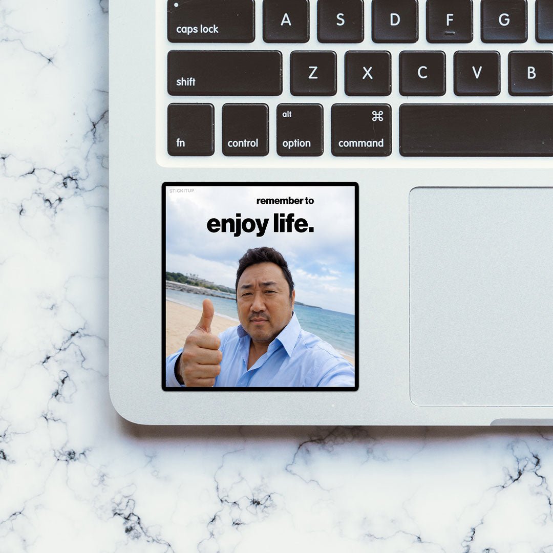 Remember to Enjoy Life Sticker