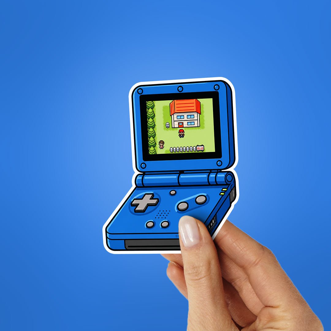 Retro Handheld Console Sticker