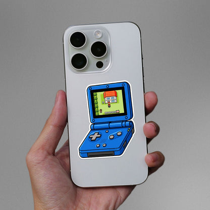 Retro Handheld Console Sticker