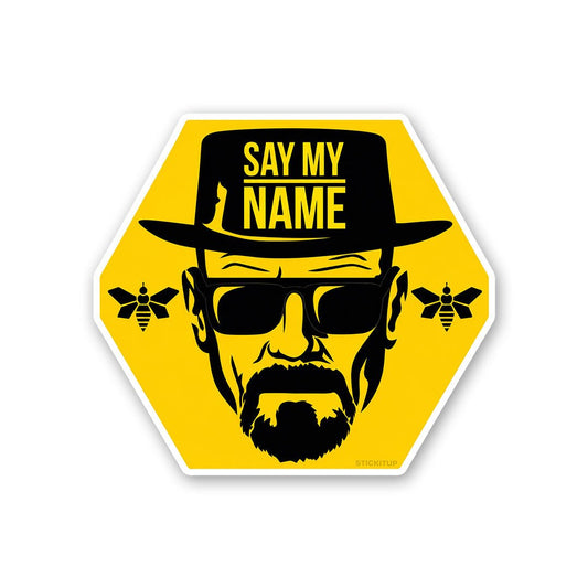 Say my Name Sticker