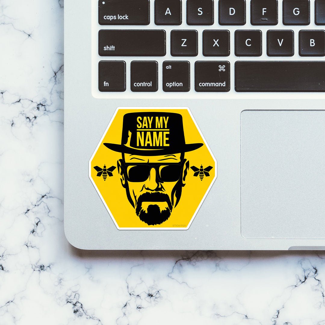 Say my Name Sticker