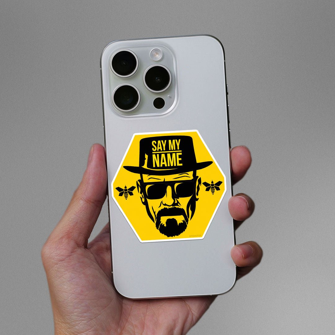 Say my Name Sticker