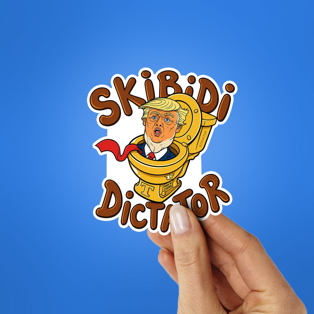Skibidi Dictator Sticker
