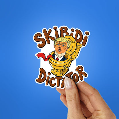 Skibidi Dictator Sticker