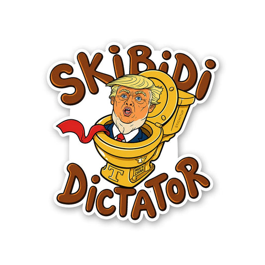 Skibidi Dictator Sticker