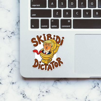 Skibidi Dictator Sticker