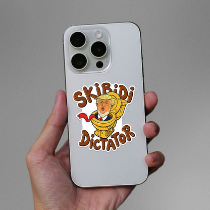 Skibidi Dictator Sticker