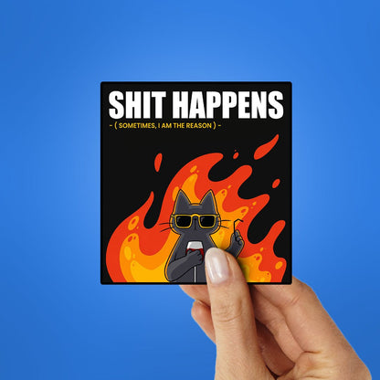 Stuff Happens Sticker
