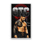 Tattooed Fighter Glitter Sticker