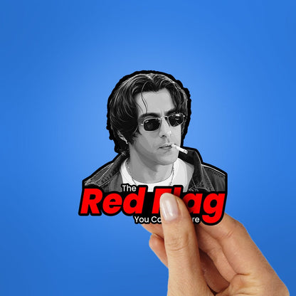The Red Flag Sticker
