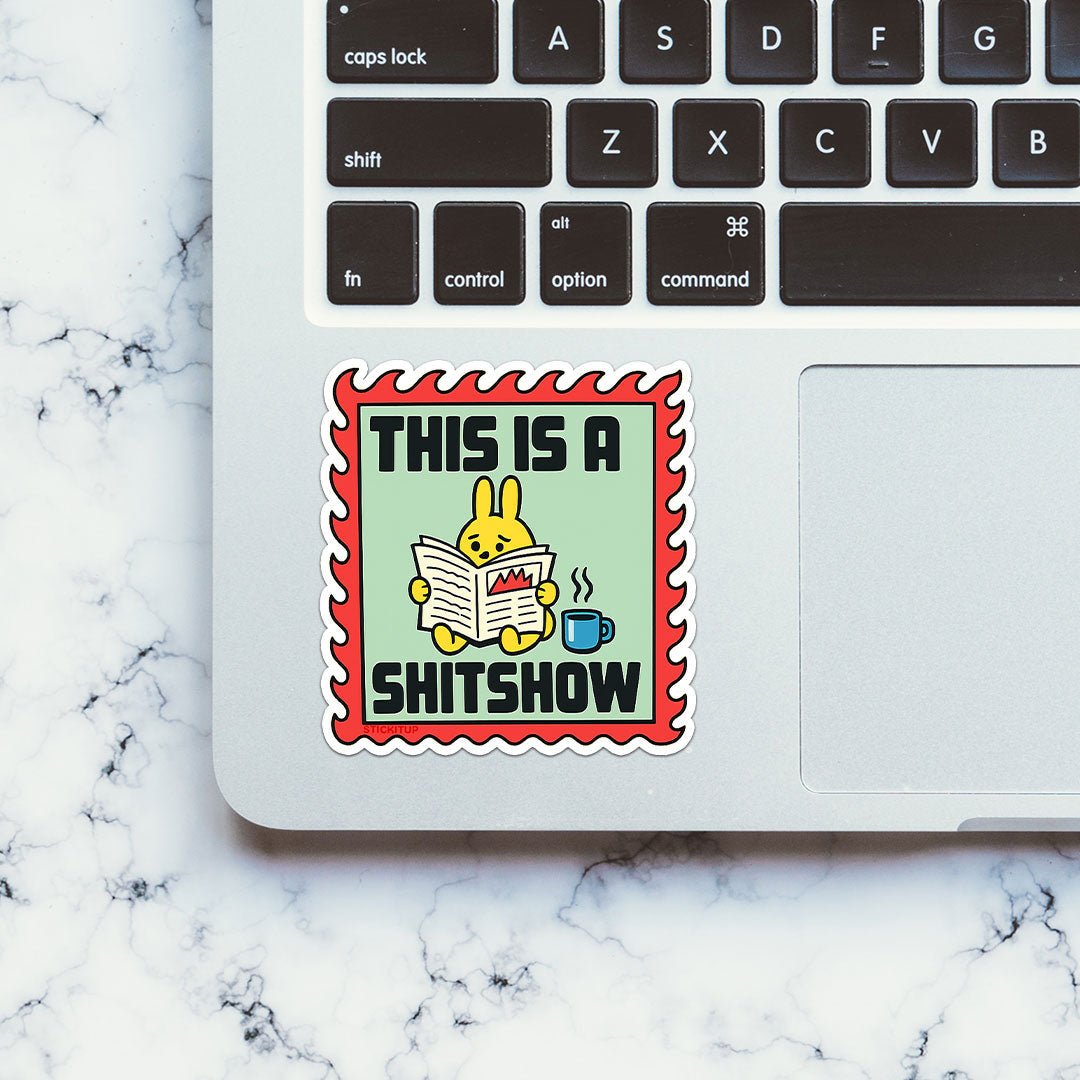 This Is A Mess Sticker