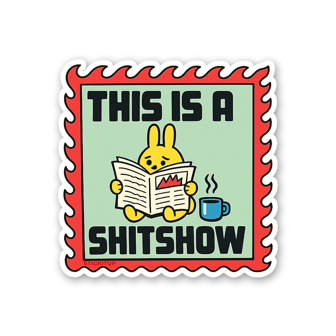 This Is A Mess Sticker