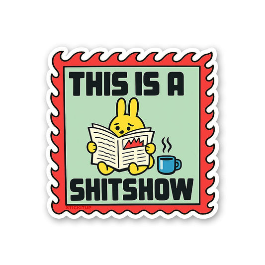 This Is A Mess Sticker