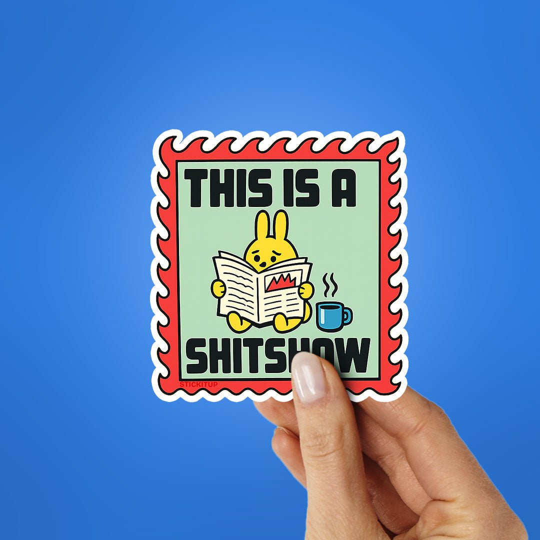 This Is A Mess Sticker