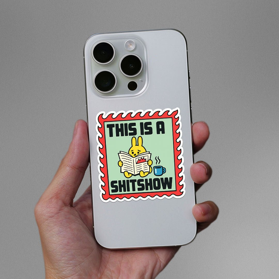 This Is A Mess Sticker