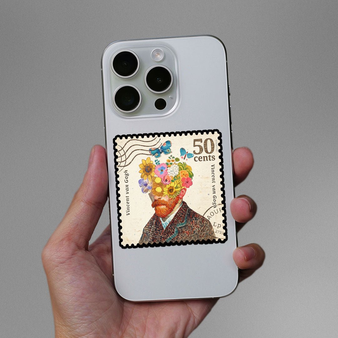 Van Gogh Stamp Sticker