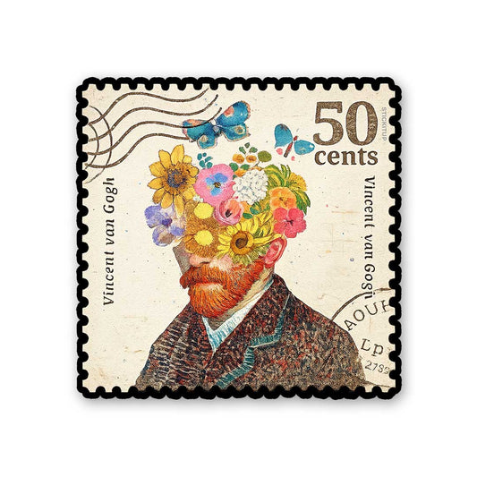 Van Gogh Stamp Sticker