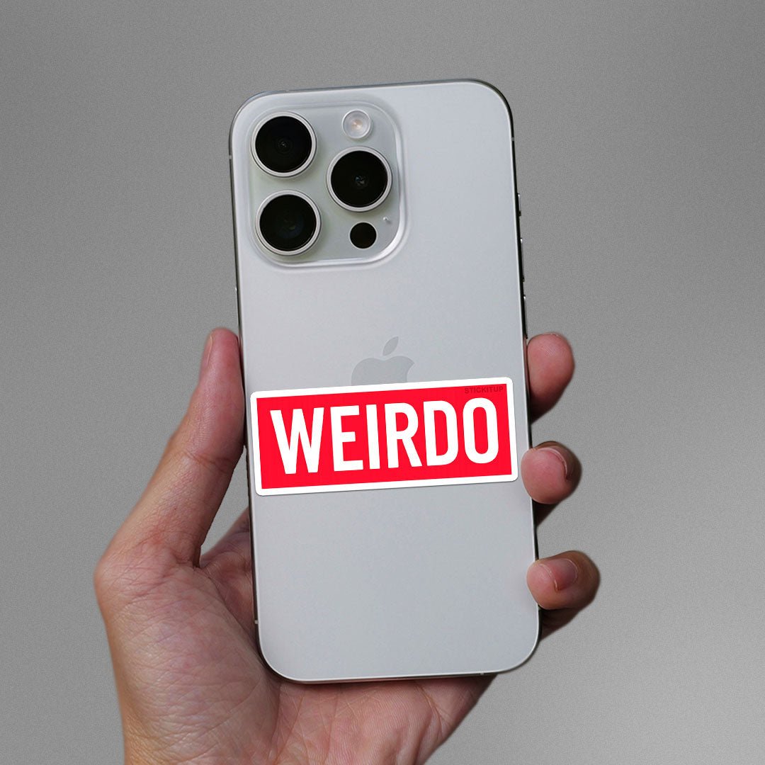 Weirdo Sticker