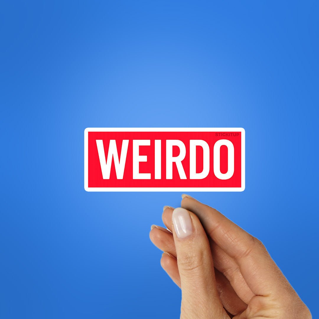 Weirdo Sticker