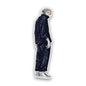 White Haired Sorcerer Glitter Sticker