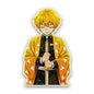 Yellow Haired Swordsman Glitter Sticker